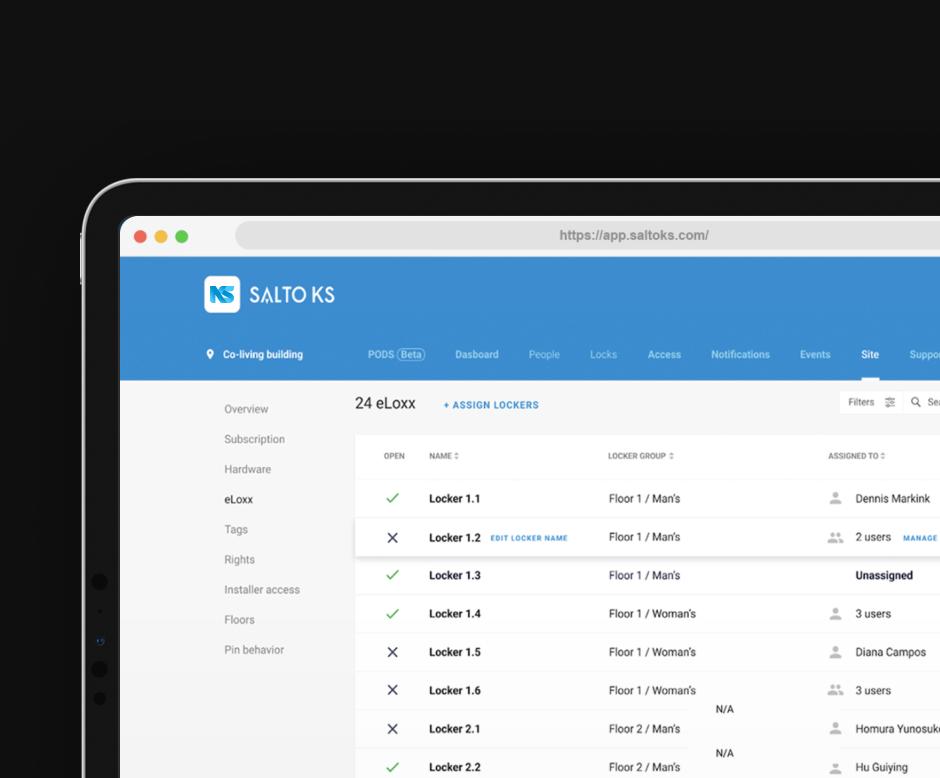 Salto KS software